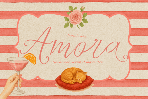 Amora Script: A Timeless Font for Creative Expression