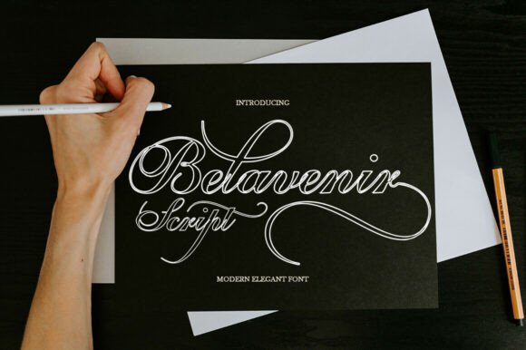 Belavenir Script: A Timeless Choice for Elegant Typography