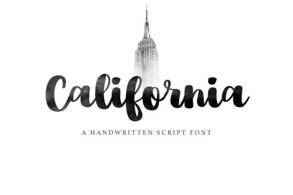 California Script: A Modern Handwritten Font for Sophisticated Design