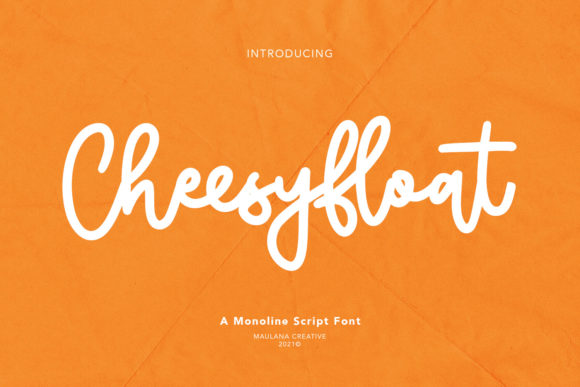 Cheesyfloat Script: A Whimsical Font for Creative Expression