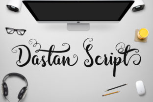 Dastan Script: A Playful Handwritten Font with Romantic Charm
