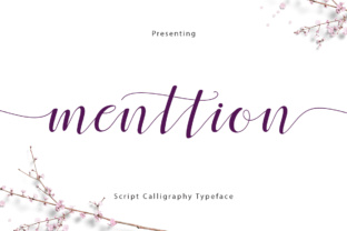 Discover the Beauty and Utility of Menttion Script: A Handwritten Font for Modern Creativity