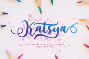 Katsya Script: A Beautiful and Charming Font for Creative Expression