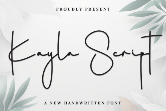 Kayla Script: The Elegant Cursive Font That Adds Personality to Your Designs