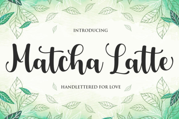 Matcha Latte Script: A Versatile Handwritten Font for Creative Projects