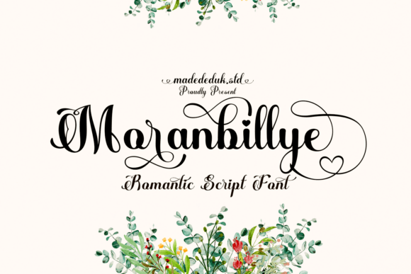 Moranbillye Script: A Timeless Font for Elegant Design