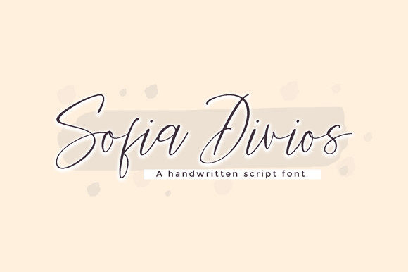 Sofia Divios Script: A Font That Elevates Design