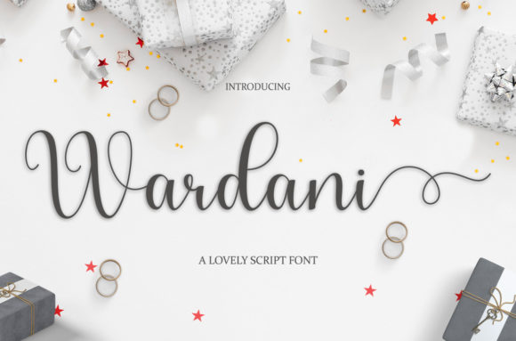 Wardani Script: A Dazzling Font for Creative Expression